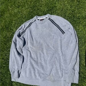 Nike Gray Crewneck Sweater